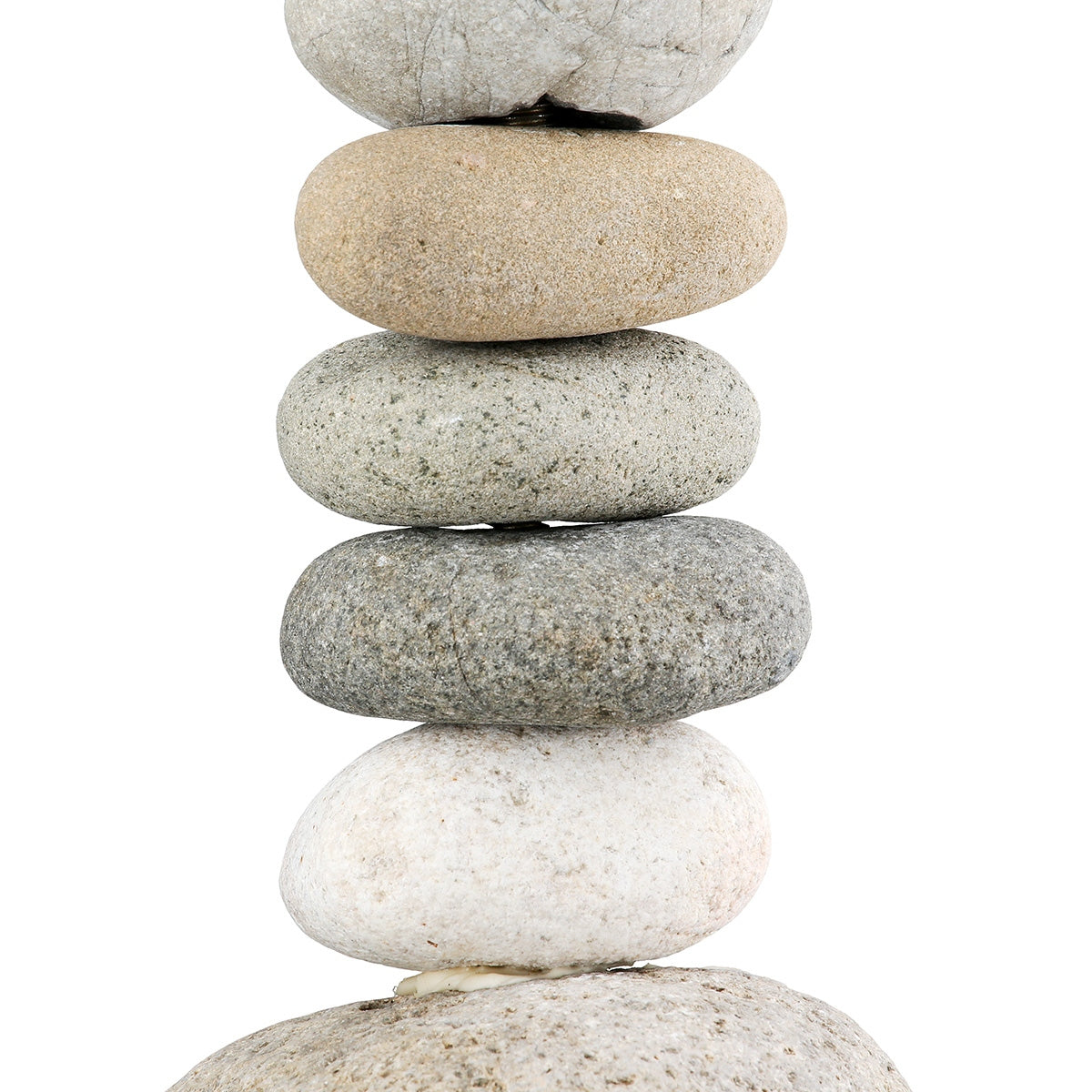 Κηροπήγιο Φυσική Πέτρα Γκρι Φυσικά Χρώματα 11x9x23