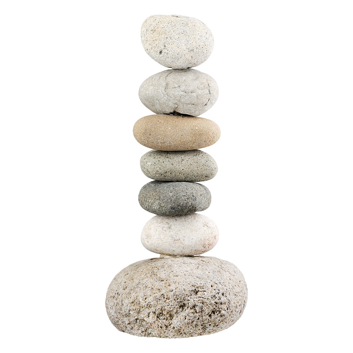 Κηροπήγιο Φυσική Πέτρα Γκρι Φυσικά Χρώματα 11x9x23