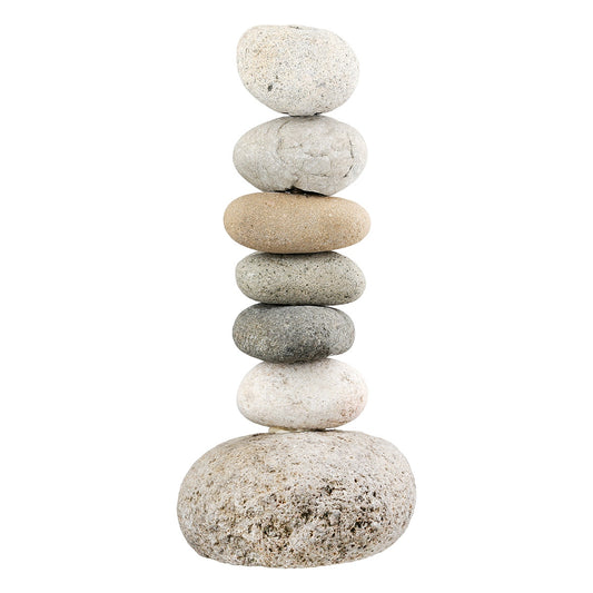 Κηροπήγιο Φυσική Πέτρα Γκρι Φυσικά Χρώματα 11x9x23