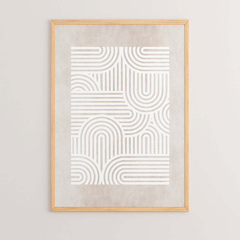 Πίνακας Liny με Ψηφιακή Εκτύπωση και Πλαίσιο 33x1.5x48