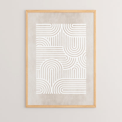 Πίνακας Liny με Ψηφιακή Εκτύπωση και Πλαίσιο 33x1.5x48