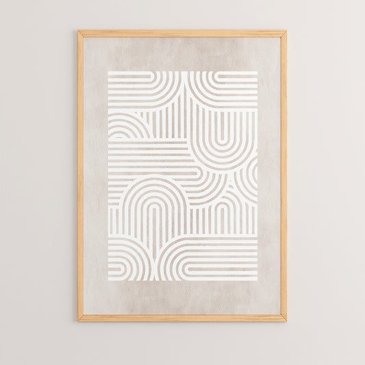 Πίνακας Liny με Ψηφιακή Εκτύπωση και Πλαίσιο 33x1.5x48