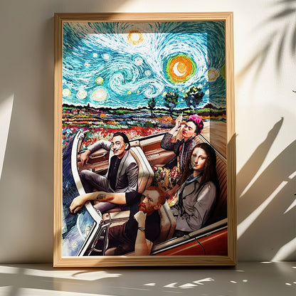 Πίνακας Heavento με Ψηφιακή Εκτύπωση και Πλαίσιο 33x1.5x48