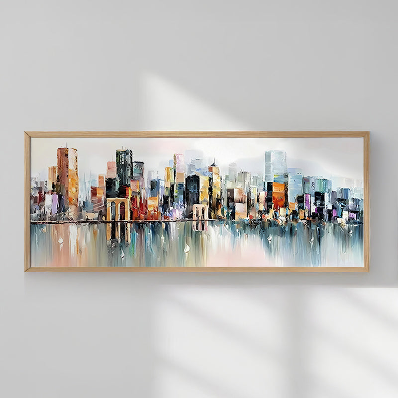 Πίνακας Teria με Ψηφιακή Εκτύπωση και Πλαίσιο 70x2x33