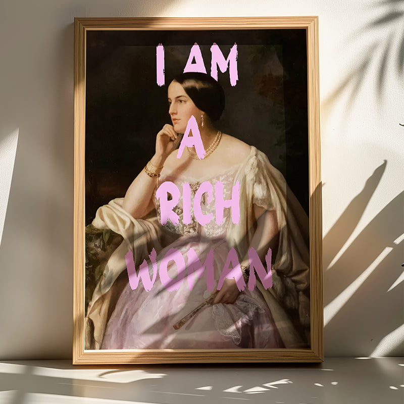 Πίνακας Richy με Ψηφιακή Εκτύπωση και Πλαίσιο 50x2x70