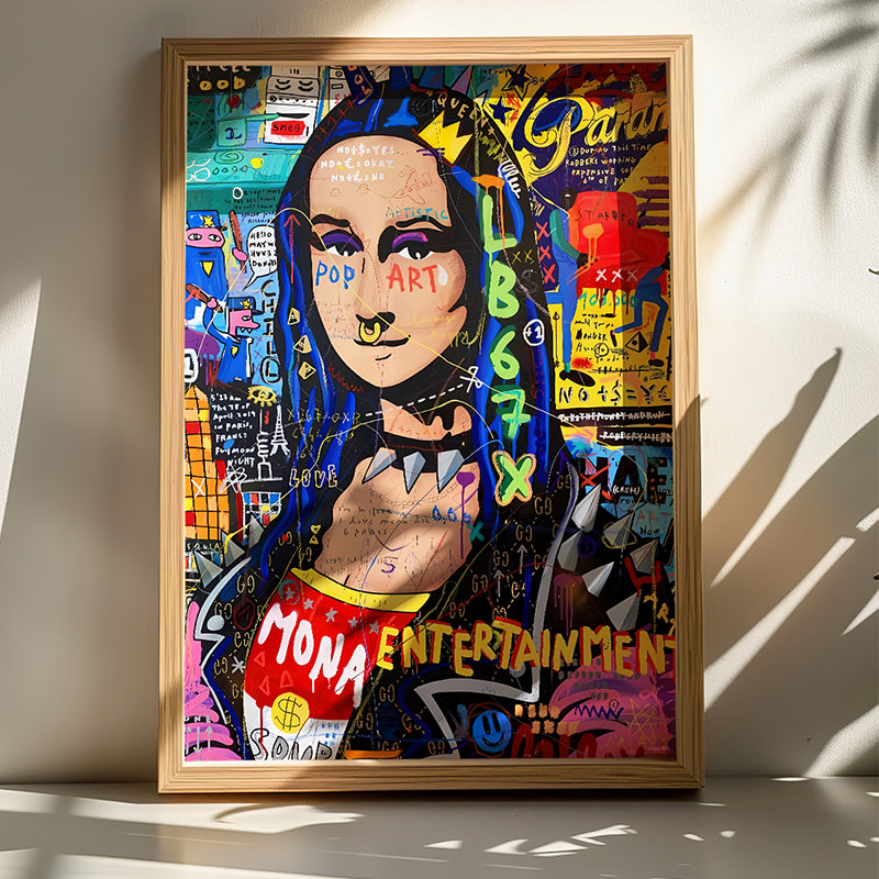 Πίνακας Monda με Ψηφιακή Εκτύπωση και Πλαίσιο 50x2x70