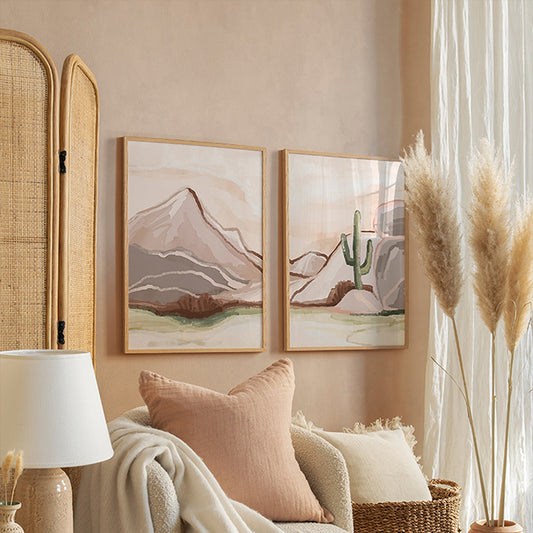 Πίνακας Beniz Δίπτυχος με Ψηφιακή Εκτύπωση και Πλαίσιο 33x1.5x48