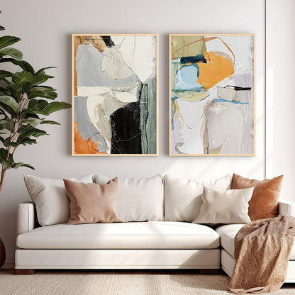 Πίνακας Nicosse Δίπτυχος με Ψηφιακή Εκτύπωση και Πλαίσιο 33x1.5x48