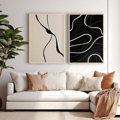 Πίνακας Bennez Δίπτυχος με Ψηφιακή Εκτύπωση και Πλαίσιο 33x1.5x48