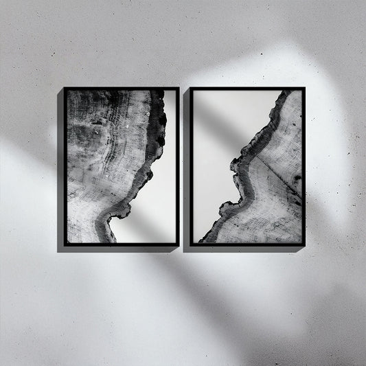 Πίνακας Nepen I Δίπτυχος με Ψηφιακή Εκτύπωση και Πλαίσιο 33x1.5x48