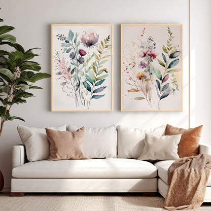 Πίνακας Jeremy Δίπτυχος με Ψηφιακή Εκτύπωση και Πλαίσιο 33x1.5x48