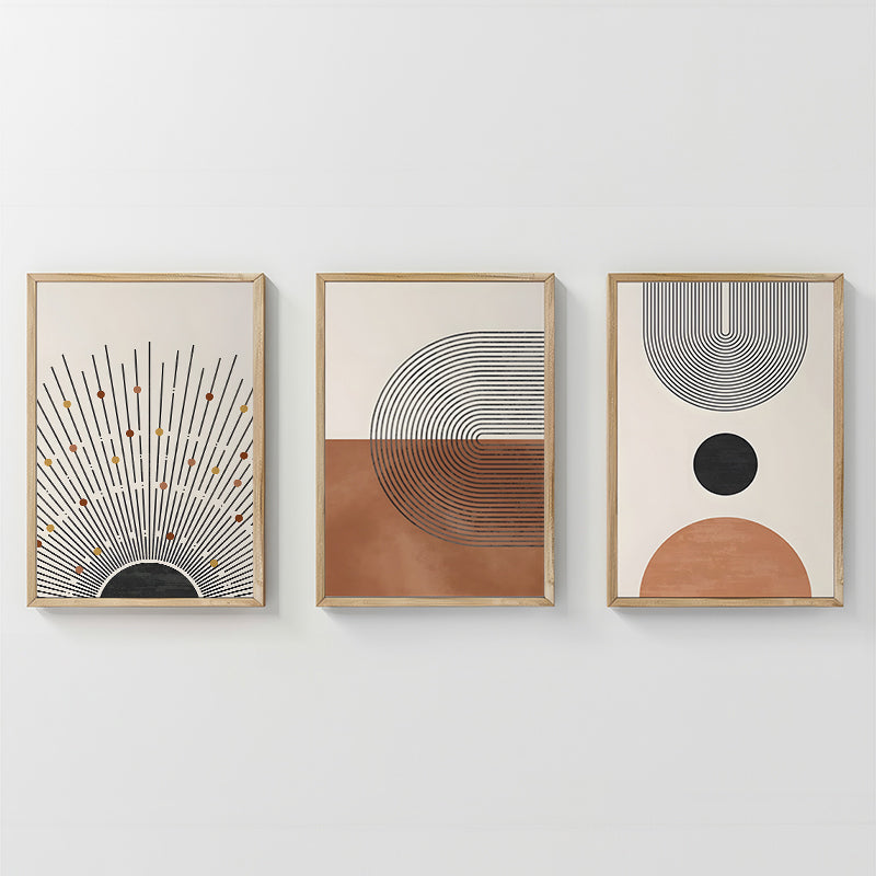 Πίνακας Jemba Τρίπτυχος με Ψηφιακή Εκτύπωση και Πλαίσιο 33x1.5x48