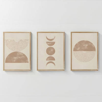 Πίνακας Kriky Τρίπτυχος με Ψηφιακή Εκτύπωση και Πλαίσιο 33x1.5x48