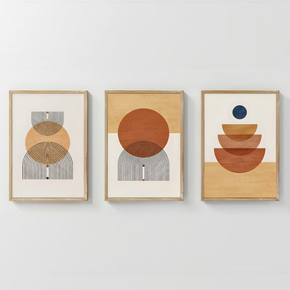 Πίνακας Mireta Τρίπτυχος με Ψηφιακή Εκτύπωση και Πλαίσιο 33x1.5x48