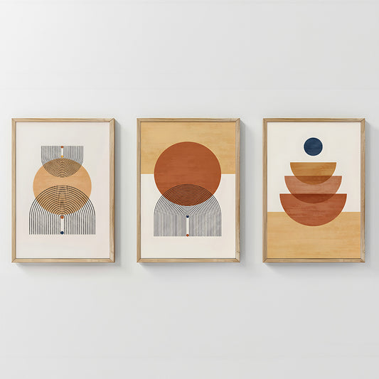 Πίνακας Mireta Τρίπτυχος με Ψηφιακή Εκτύπωση και Πλαίσιο 33x1.5x48