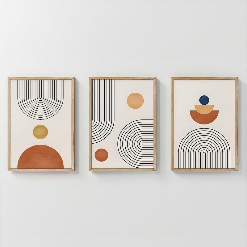 Πίνακας Lenda Τρίπτυχος με Ψηφιακή Εκτύπωση και Πλαίσιο 33x1.5x48