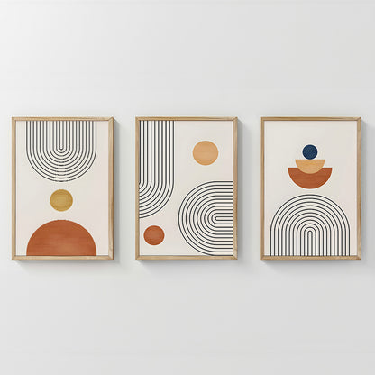 Πίνακας Lenda Τρίπτυχος με Ψηφιακή Εκτύπωση και Πλαίσιο 33x1.5x48