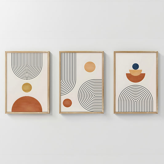 Πίνακας Lenda Τρίπτυχος με Ψηφιακή Εκτύπωση και Πλαίσιο 33x1.5x48