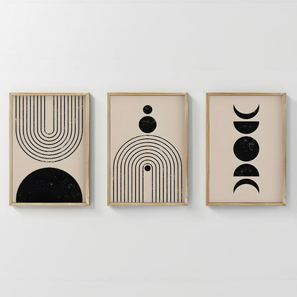 Πίνακας Aregon Τρίπτυχος με Ψηφιακή Εκτύπωση και Πλαίσιο 33x1.5x48