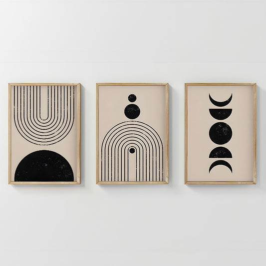 Πίνακας Aregon Τρίπτυχος με Ψηφιακή Εκτύπωση και Πλαίσιο 33x1.5x48