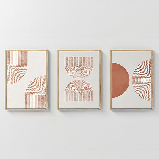 Πίνακας Chilen Τρίπτυχος με Ψηφιακή Εκτύπωση και Πλαίσιο 33x1.5x48