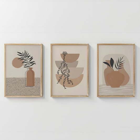 Πίνακας Derzy Τρίπτυχος με Ψηφιακή Εκτύπωση και Πλαίσιο 33x1.5x48