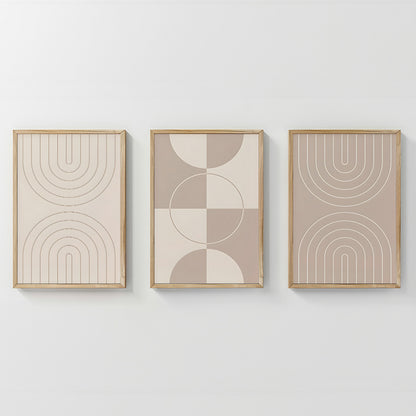 Πίνακας Zenzia Τρίπτυχος με Ψηφιακή Εκτύπωση και Πλαίσιο 33x1.5x48