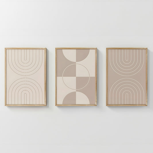 Πίνακας Zenzia Τρίπτυχος με Ψηφιακή Εκτύπωση και Πλαίσιο 33x1.5x48