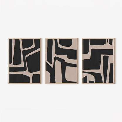 Πίνακας Jelenta Τρίπτυχος με Ψηφιακή Εκτύπωση και Πλαίσιο 33x1.5x48