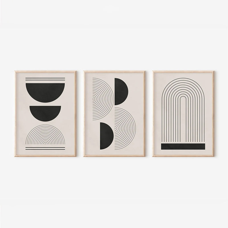 Πίνακας Nuvia Τρίπτυχος με Ψηφιακή Εκτύπωση και Πλαίσιο 33x1.5x48