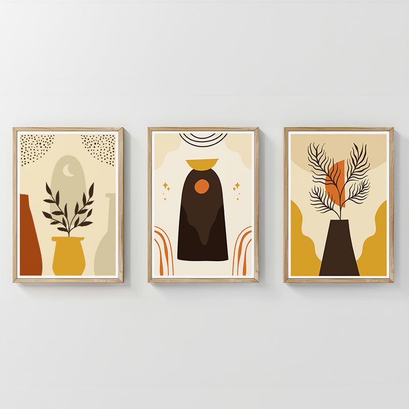 Πίνακας Caelo Τρίπτυχος με Ψηφιακή Εκτύπωση και Πλαίσιο 33x1.5x48