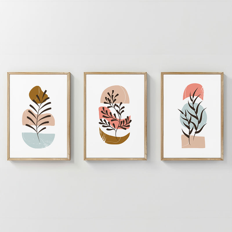 Πίνακας Thera Τρίπτυχος με Ψηφιακή Εκτύπωση και Πλαίσιο 33x1.5x48