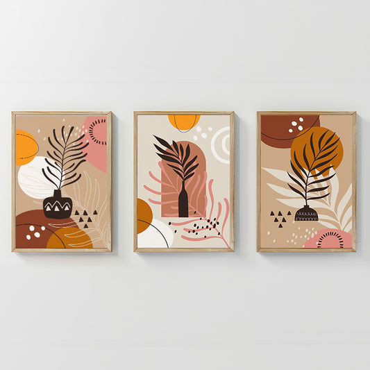 Πίνακας Nyxen Τρίπτυχος με Ψηφιακή Εκτύπωση και Πλαίσιο 33x1.5x48