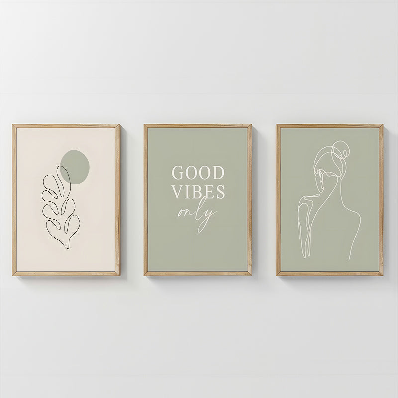 Πίνακας Veyra Τρίπτυχος με Ψηφιακή Εκτύπωση και Πλαίσιο 33x1.5x48