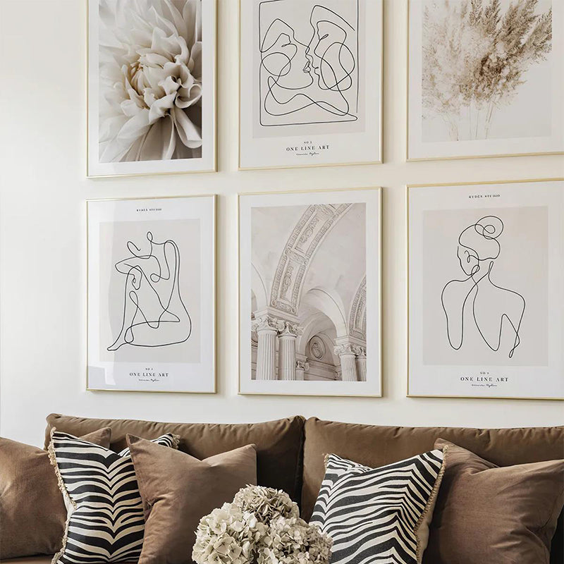 Πίνακας Greda Εξάπτυχος με Ψηφιακή Εκτύπωση και Πλαίσιο 33x1.5x48