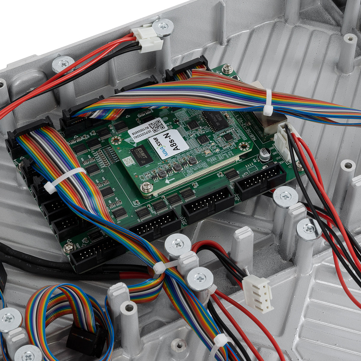 LUXCORE 41004 Οθόνη Video Wall P2.5 Καμπίνα 64x48cm LED 140W 3840Hz 49152 Dots ≥1800cd/㎡ Nits AC 220-240V Εσωτερικού Χώρου IP31 Full Color S1/32 14Bits - Κάρτα NovaStar A8S-N+HUB - Front Magnetic Service - Kinglight SMD2121 & CZCL Driver - Μ64 x Π9 x Υ48