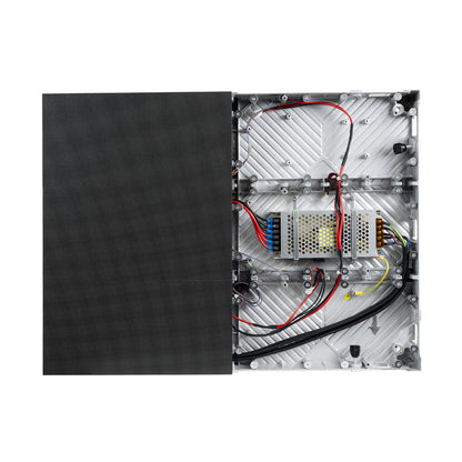 LUXCORE 41004 Οθόνη Video Wall P2.5 Καμπίνα 64x48cm LED 140W 3840Hz 49152 Dots ≥1800cd/㎡ Nits AC 220-240V Εσωτερικού Χώρου IP31 Full Color S1/32 14Bits - Κάρτα NovaStar A8S-N+HUB - Front Magnetic Service - Kinglight SMD2121 & CZCL Driver - Μ64 x Π9 x Υ48