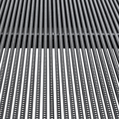 TRUEVIEW 41006 Διάφανη Οθόνη Video Wall P3.91 Καμπίνα 100x50cm LED 130W 3840Hz 32768 Dots ≥4500cd/㎡ Nits AC 220-240V Εξωτερικού Χώρου IP65 Full Color S1/8 14Bits - Κάρτα NovaStar A5S-N - Nationstar SMD1921 & Yuanchi Driver - Μ100 x Π8 x Υ50