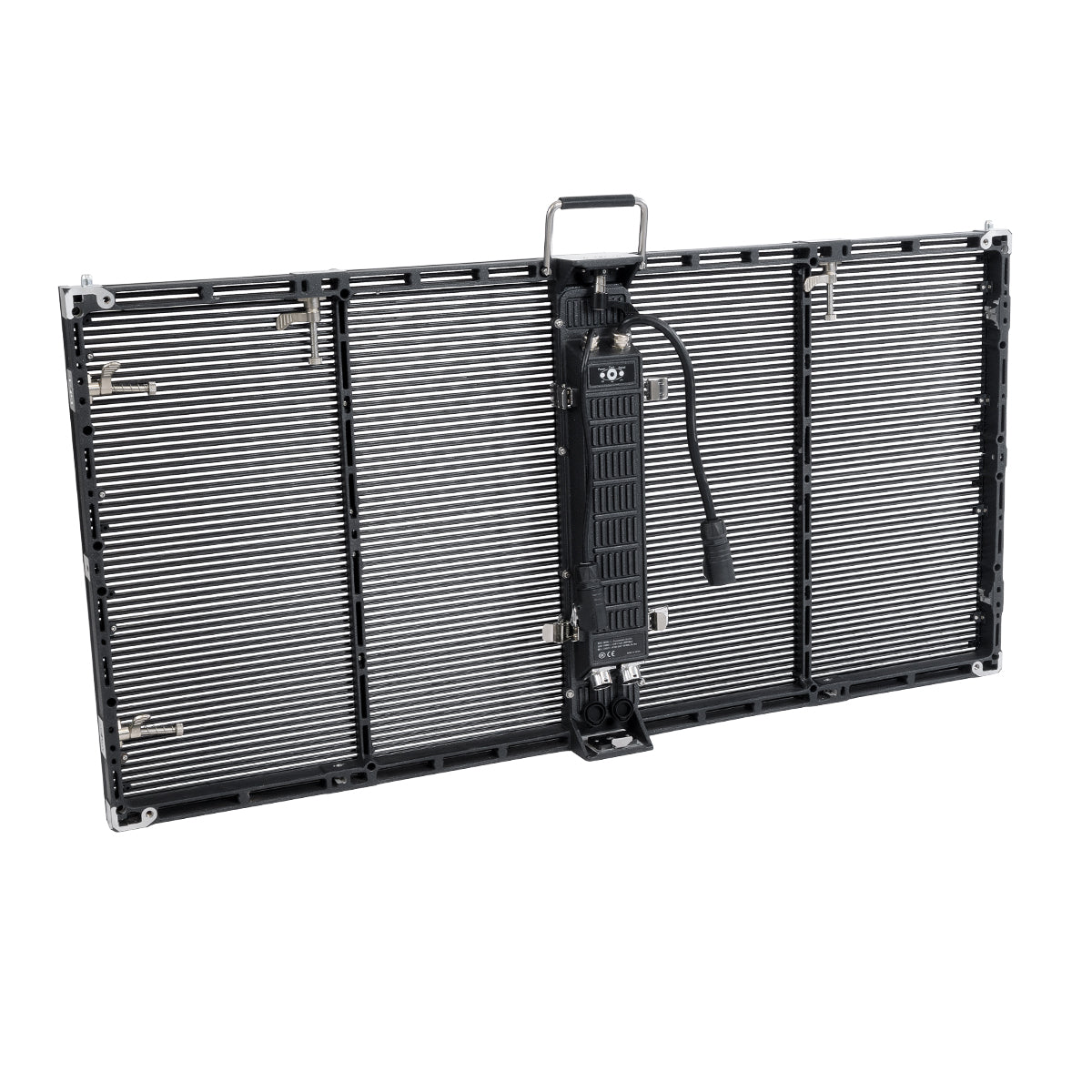 TRUEVIEW 41006 Διάφανη Οθόνη Video Wall P3.91 Καμπίνα 100x50cm LED 130W 3840Hz 32768 Dots ≥4500cd/㎡ Nits AC 220-240V Εξωτερικού Χώρου IP65 Full Color S1/8 14Bits - Κάρτα NovaStar A5S-N - Nationstar SMD1921 & Yuanchi Driver - Μ100 x Π8 x Υ50