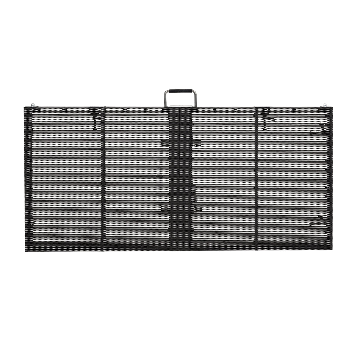 TRUEVIEW 41006 Διάφανη Οθόνη Video Wall P3.91 Καμπίνα 100x50cm LED 130W 3840Hz 32768 Dots ≥4500cd/㎡ Nits AC 220-240V Εξωτερικού Χώρου IP65 Full Color S1/8 14Bits - Κάρτα NovaStar A5S-N - Nationstar SMD1921 & Yuanchi Driver - Μ100 x Π8 x Υ50