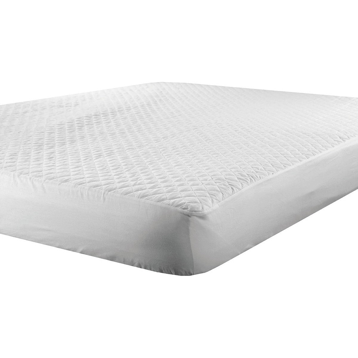 Καπιτονέ Προστατευτικό Στρώματος Λευκό 90x200+30εκ