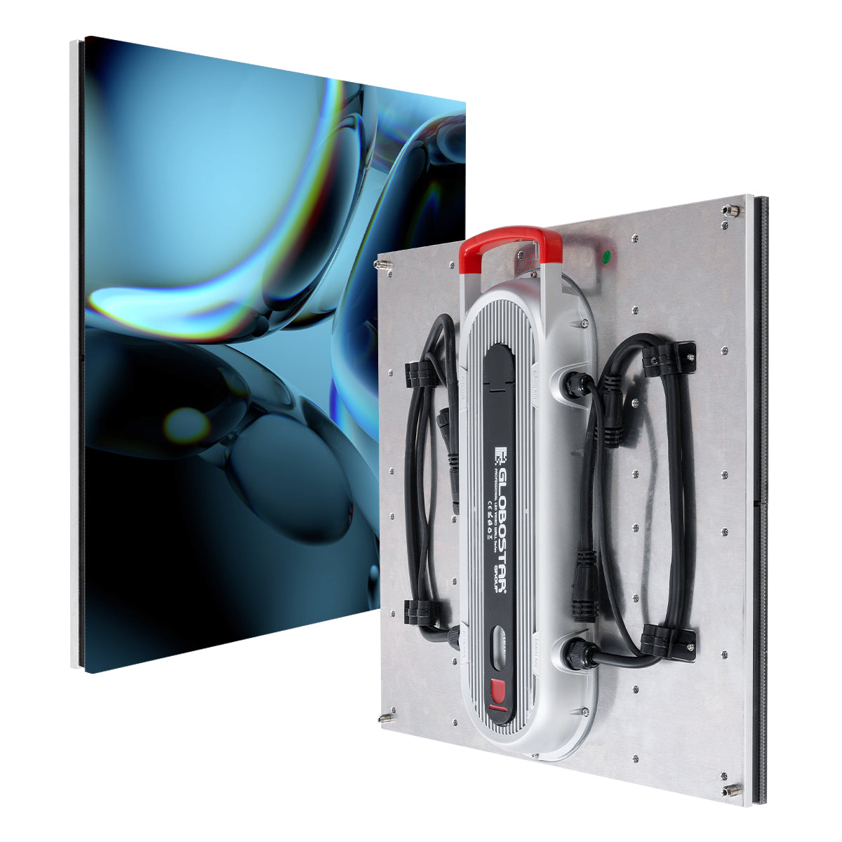 FLOORWALL 41010 Διαδραστική Οθόνη Πατώματος Video Wall P2.97 Καμπίνα 50x50cm LED 200W 3840Hz 28224 Dots ≥4500cd/㎡ Nits AC 220-240V Εξωτερικού Χώρου IP65 Full Color S1/42 14Bits - Κάρτα Colorlight DL-S65 - Kinglight SMD1415 & CZCL Driver - Μ50 x Π8 x Υ50