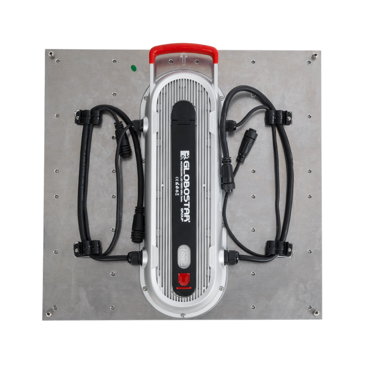 FLOORWALL 41010 Διαδραστική Οθόνη Πατώματος Video Wall P2.97 Καμπίνα 50x50cm LED 200W 3840Hz 28224 Dots ≥4500cd/㎡ Nits AC 220-240V Εξωτερικού Χώρου IP65 Full Color S1/42 14Bits - Κάρτα Colorlight DL-S65 - Kinglight SMD1415 & CZCL Driver - Μ50 x Π8 x Υ50