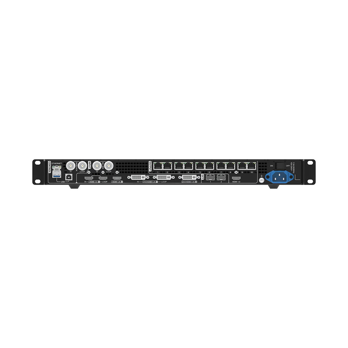 VX1000 41016 Novastar VX1000 All in One Processor & Video Controller 4K για Οθόνες LED Video Wall 6.5 million pixel Max W10240px/Max H8192px - Input Signal W3840 x H1080@60Hz - 10 Gigabit Ethernet Output Port - AC 220-240V IP20 - Μ48.3 x Π35.1 x Υ5