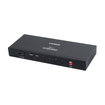 UGREEN-1x4 41019 Ugreen 1x4 All in One 4K HDMI Signal Splitter για LED Video Controllers - Input Signal W3840 x H2160@60Hz - Είσοδος 1 HDMI σε Έξοδο 4 HDMI - AC 220-240V IP20 - Μ17.7 x Π7.5 x Υ2