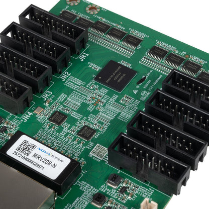 MRV208-1 41021 Novastar MRV208-N Receiving Card για Οθόνες LED Video Wall 8 x HUB75E με Loading Capacity σε Pixel 256 x 256px - Gigabit Network Ethernet Input & Output Ports - DC 5V IP20 - Μ11 x Π9.7 x Υ1.5