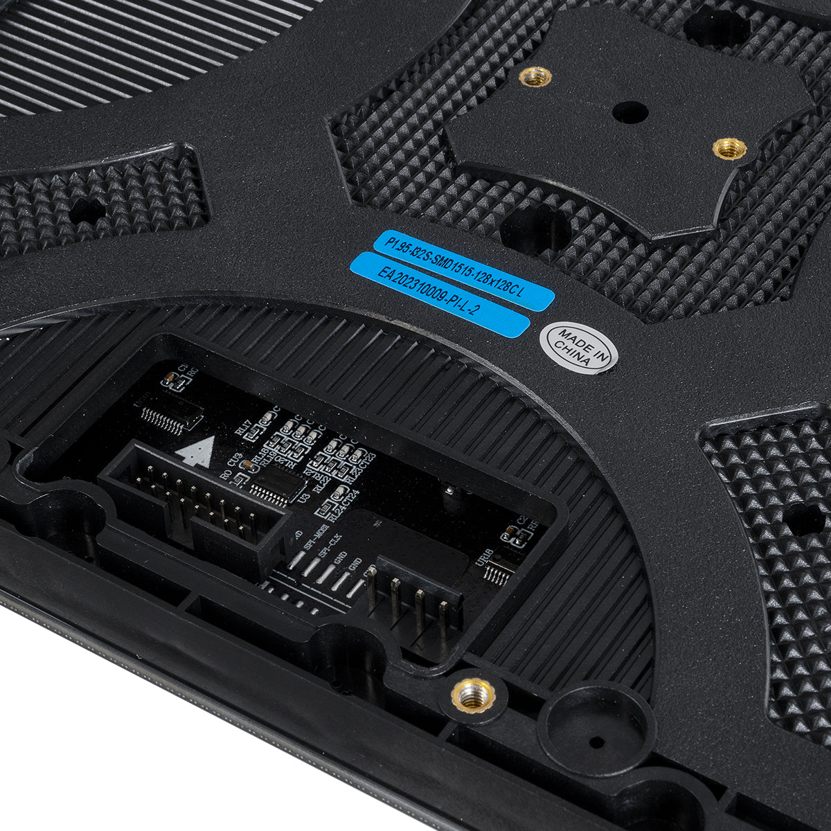 CRYSTALPIX 41040 Module για Οθόνες Video Wall 25x25cm 128x128px P1.95 GOB LED 40W 3840Hz 16384 Dots ≥800cd/㎡ Nits DC 5V Εσωτερικού Χώρου IP31 Full Color S1/32 14Bits - Kinglight SMD1515 - Αριστερό - Μ25 x Π1.2 x Υ25