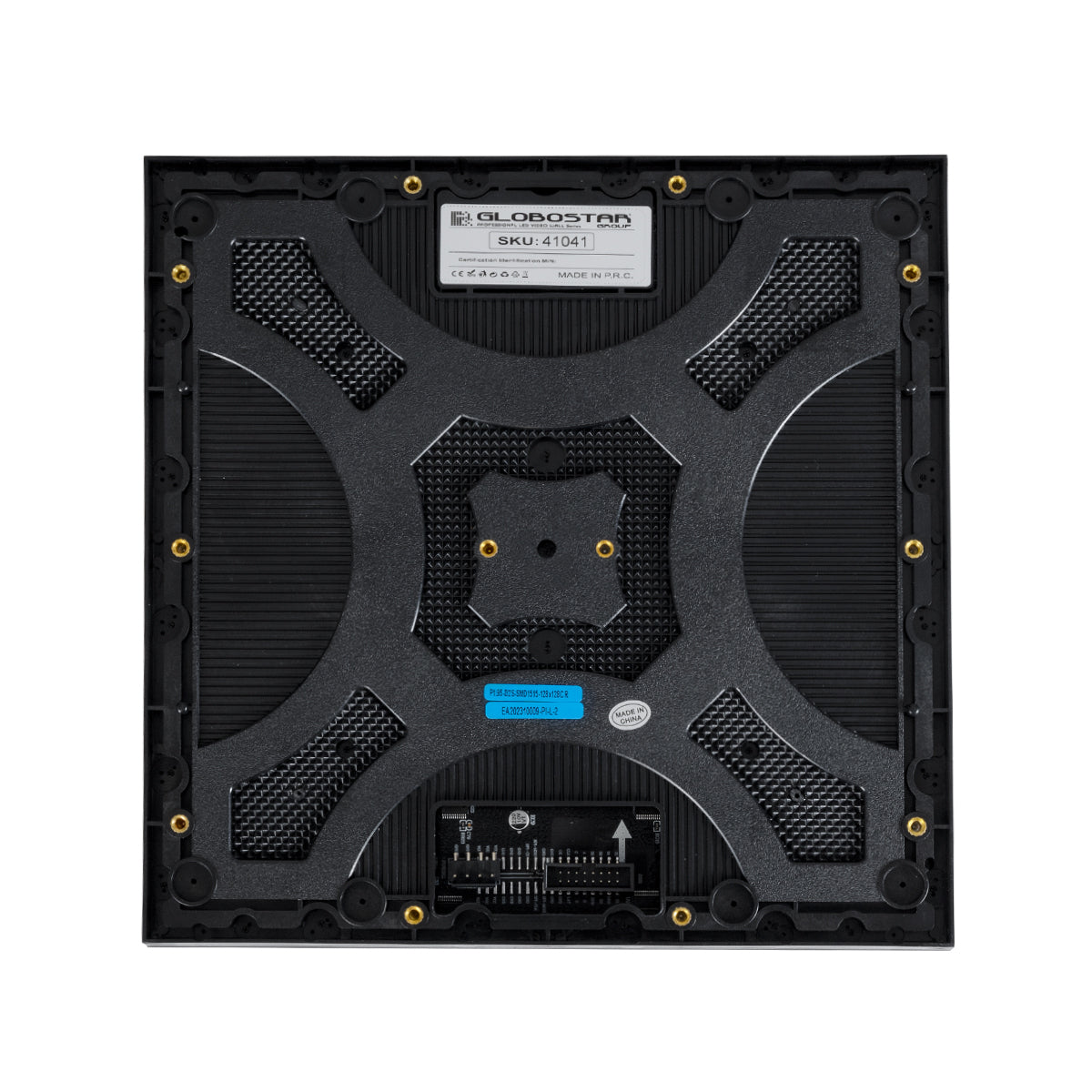 CRYSTALPIX 41041 Module για Οθόνες Video Wall 25x25cm 128x128px P1.95 GOB LED 40W 3840Hz 16384 Dots ≥800cd/㎡ Nits DC 5V Εσωτερικού Χώρου IP31 Full Color S1/32 14Bits - Kinglight SMD1515 - Δεξί - Μ25 x Π1.2 x Υ25