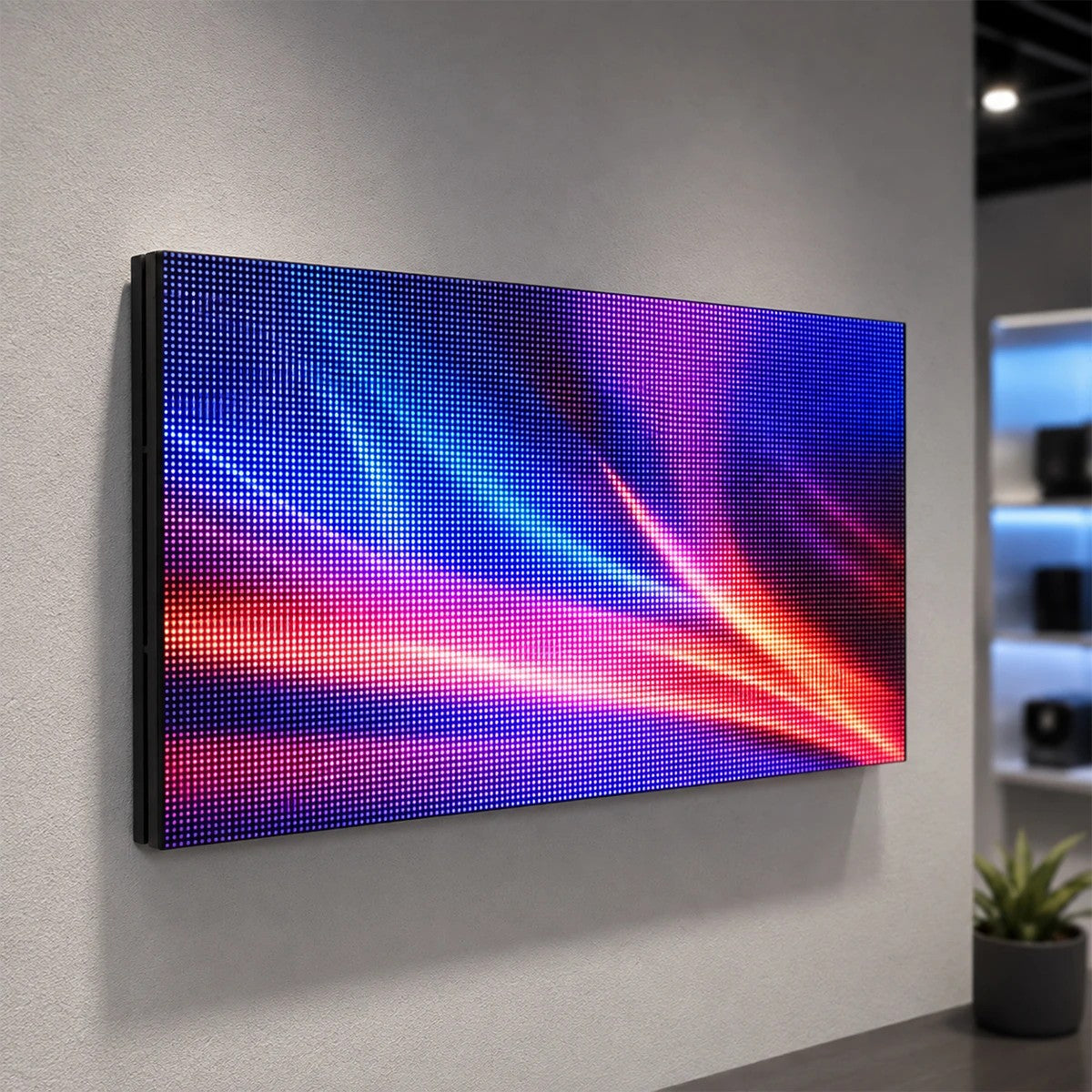 STANDWALL 41054 Module for LED Video Wall Screens 32x16cm 172x86px P1.86 GOB LED 35W 3840Hz 14792 Dots ≥1100cd/㎡ Nits DC 5V Indoor IP31 Full Color S1/43 14Bits - Kinglight SMD1515 - D32 x W1.6 x H16