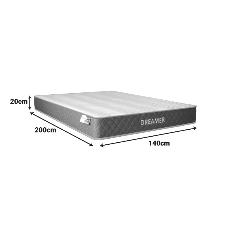 Στρώμα Dreamer Pocket Spring Διπλής Όψης 140x200x20
